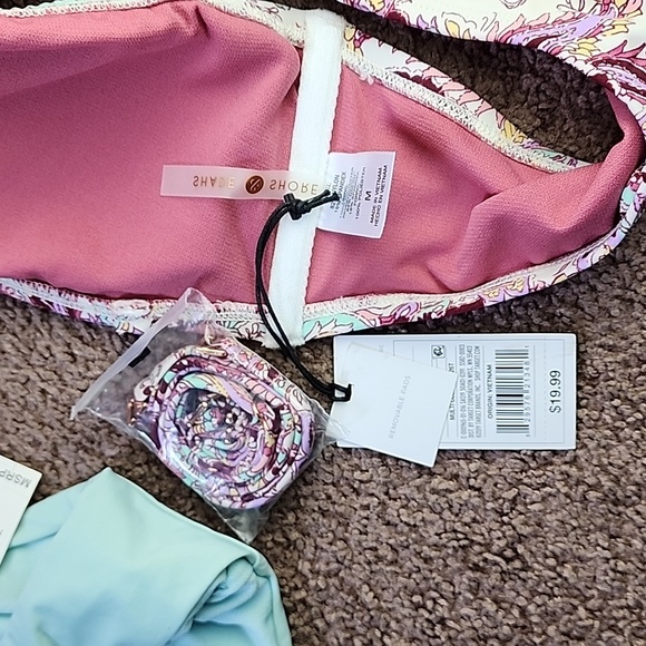 NEW Lot of 4 Swim Bikini Lab, Shade & Shore, SHEIN! - Picture 3 of 9